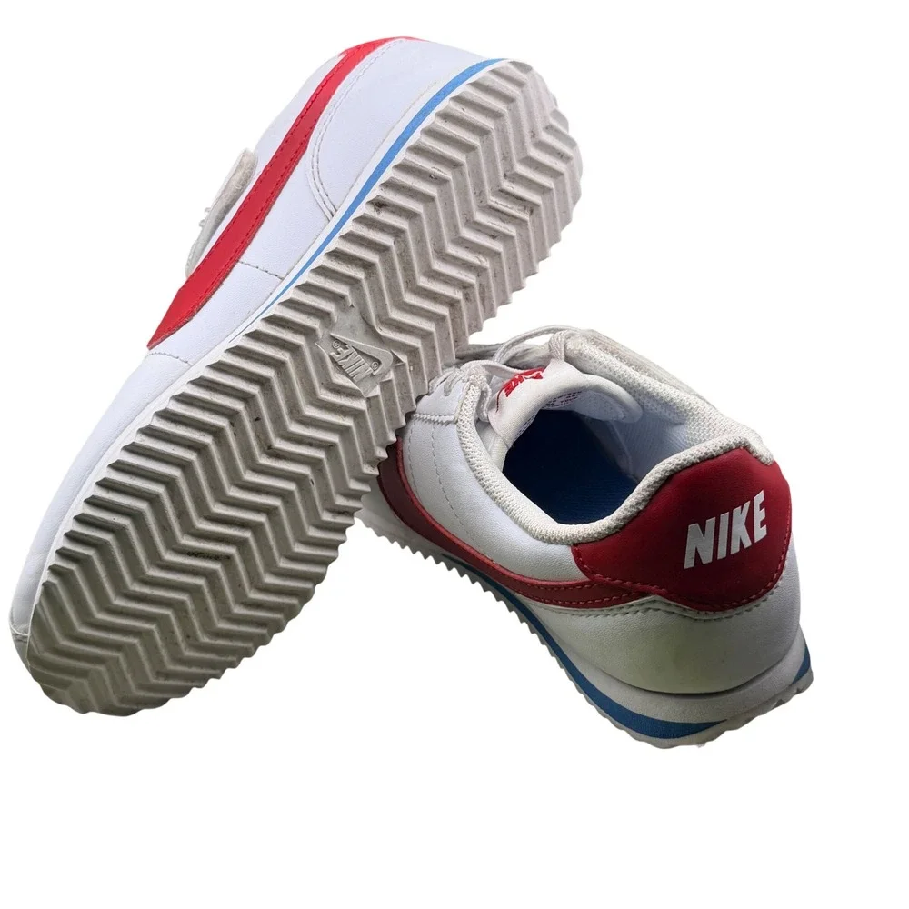 Nike Cortez Basic SL White University Red Varsity Royal DM0951-115 Kids 13.5C